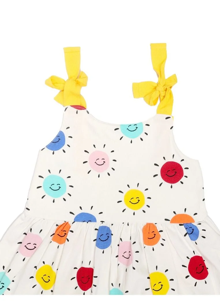 ايكو AIKO - Girls Multicolor printed sunny Dress