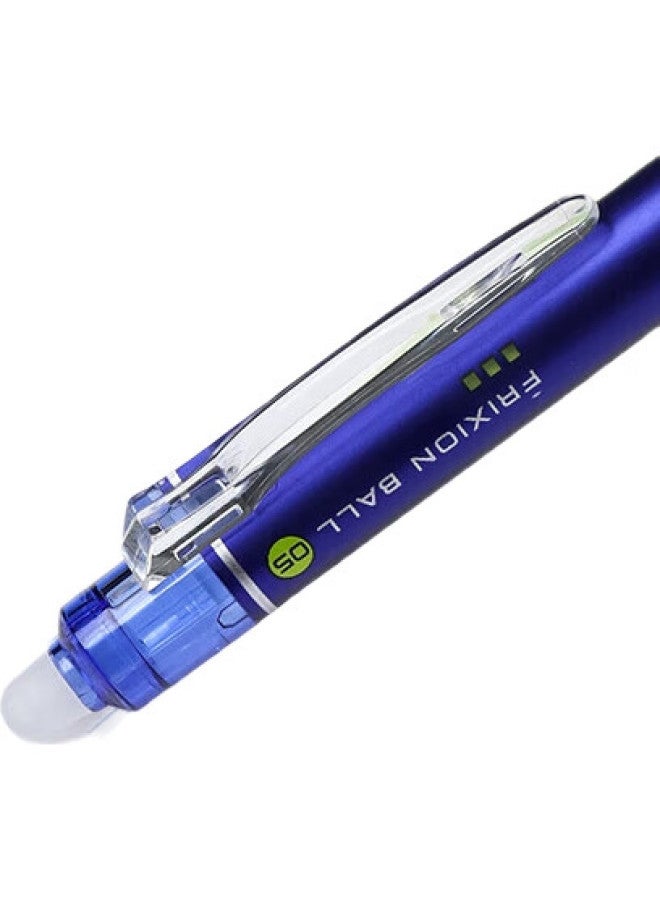 Pilot Retractable Erasable Pen, Bullet Tip Gel Pen, Learning And Drawing Color Pen, Lfbk-23Ef, 0.5Mm Blue-Black, 5-Pack - Image 2