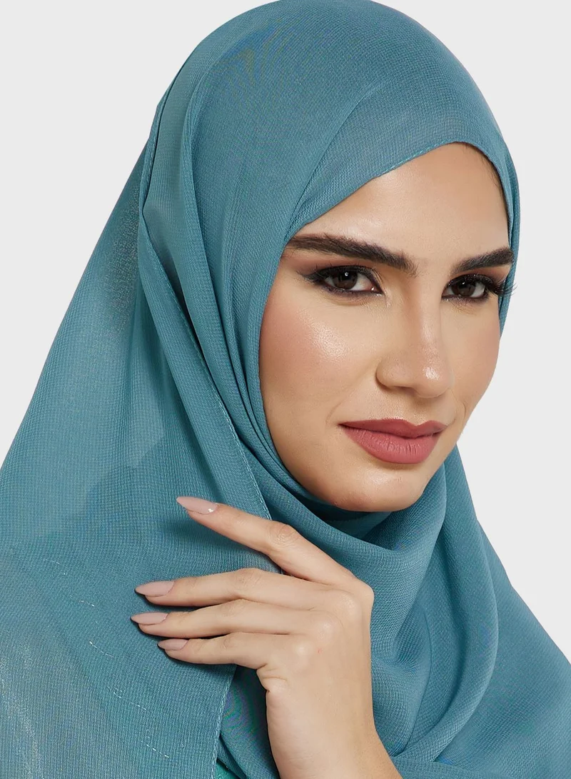 Khizana Embellished Detail Abaya With Sheila
