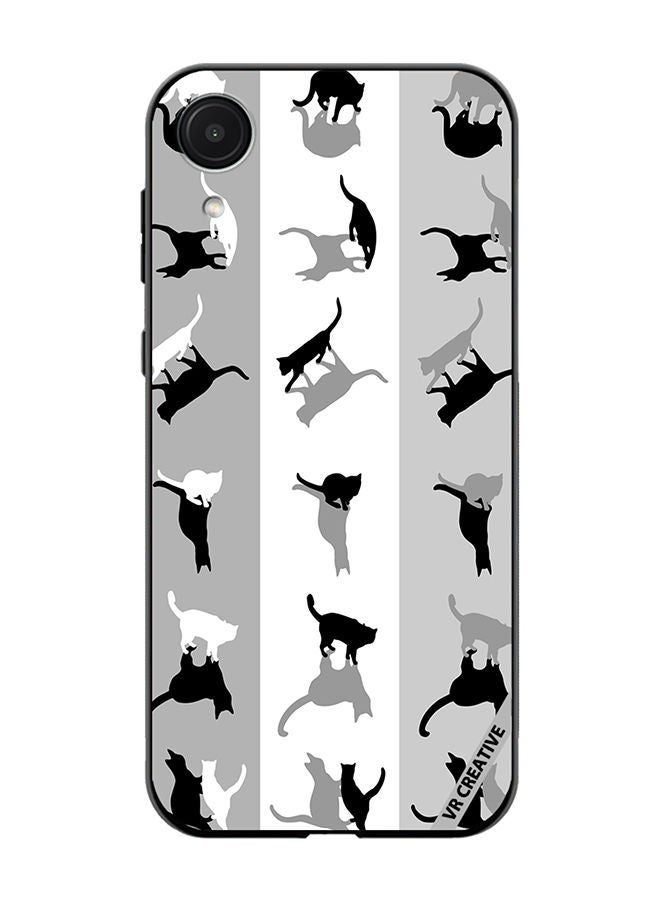 VR CREATIVE Protective Case Cover For Samsung Galaxy A03 Core Cats Spook Design Multicolour - Image 1