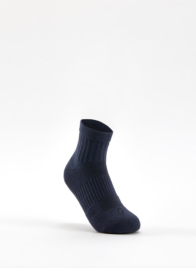DECATHLON Kids' Mid-High Sports Socks Tri-Pack RS 500 - / - Image 2