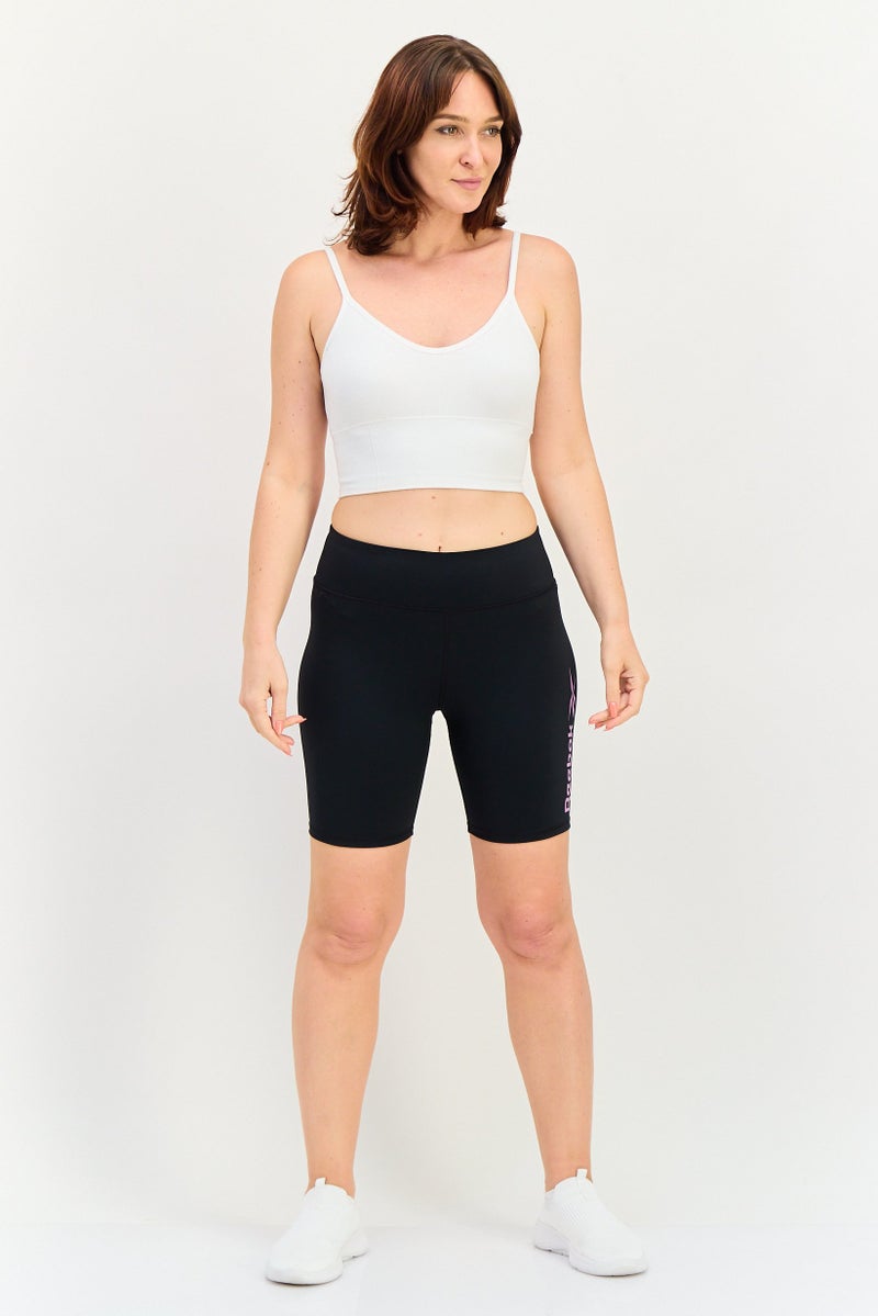 Reebok Women Sportswear Fit Cycling Shorts, Black - Image 4