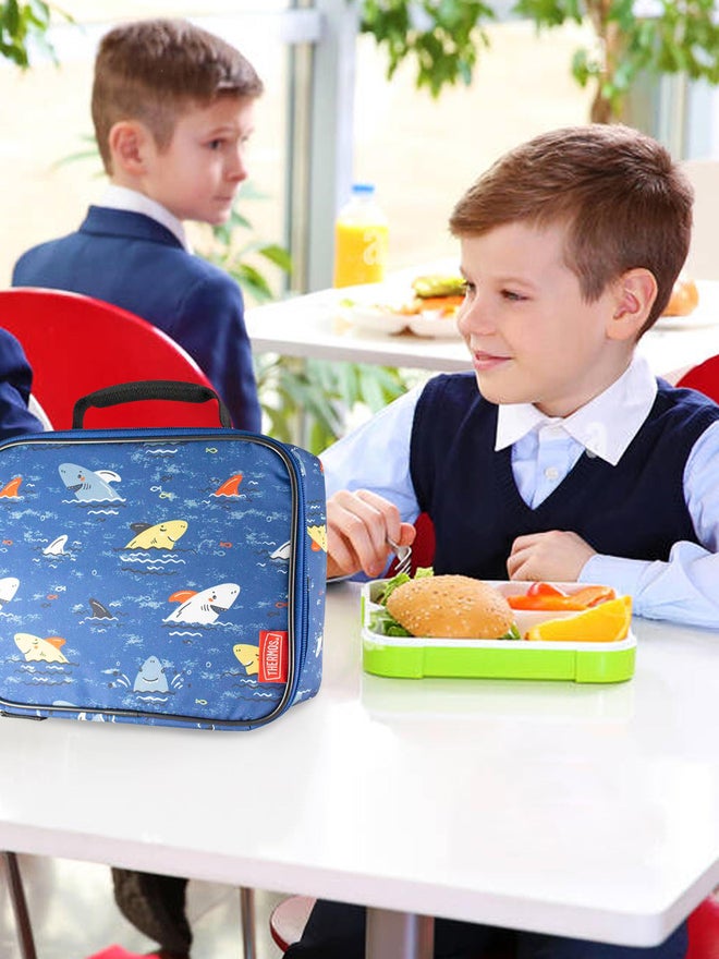 THERMOS حقيبة غداء معزولة قياسية من ثيرموس - أسماك القرش - 550 مل - Image 5