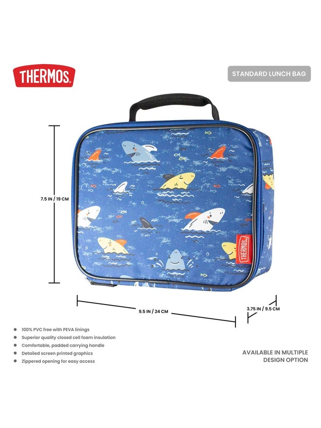 THERMOS حقيبة غداء معزولة قياسية من ثيرموس - أسماك القرش - 550 مل - Image 4