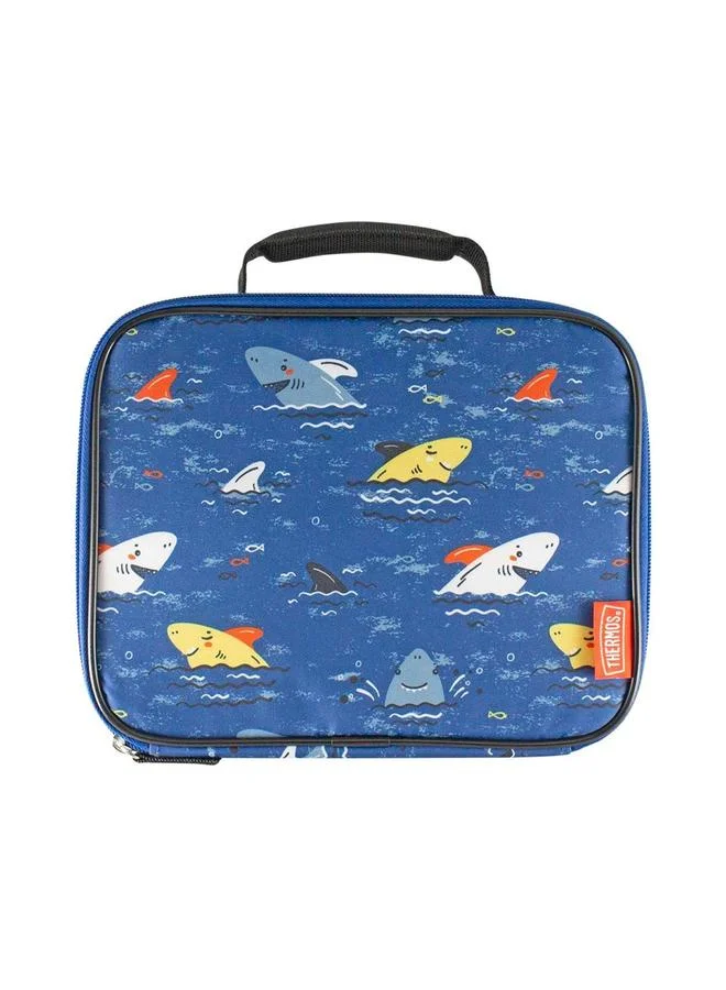 ترموس حقيبة غداء معزولة قياسية - أسماك القرش - ٥٥٠ مل