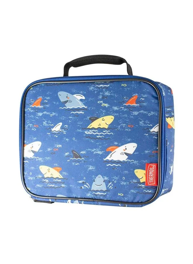 ترموس حقيبة غداء معزولة قياسية - أسماك القرش - ٥٥٠ مل