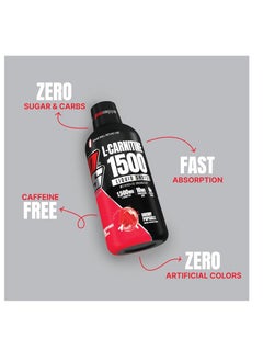 ProSupps Prosupps L-Carnitine 1500 Liquid Shots Cherry Popsicle 473ml  - Image 4