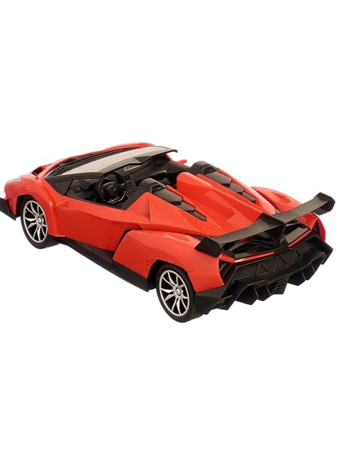 null - world racing Racing Car Remote Control Large Size with Wheels and Petrol Pedals - Image 1