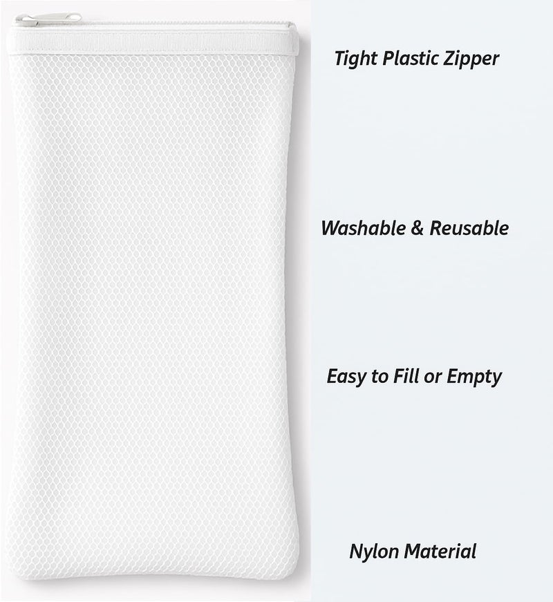Tidy Fox Aquarium Filter Media Bags – Fine Mesh Net/Pack of 5 / Holds 900g Charcoal Each - Image 5