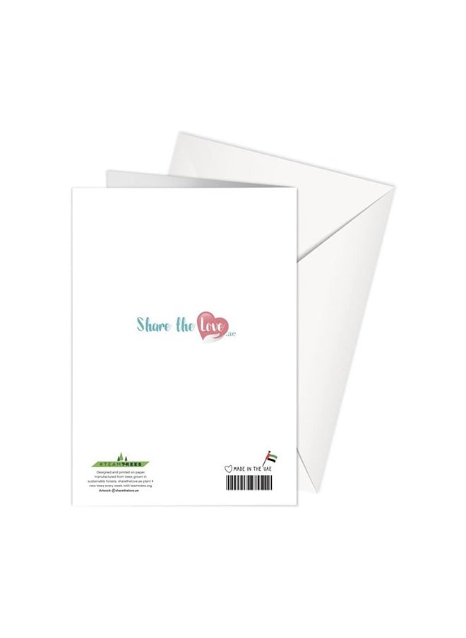 Share the Love - Yoda Best Dad Birthday Card – Star Wars Inspired Greeting - Image 1