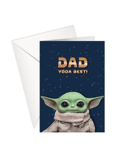 Yoda Best Dad Birthday Card – Star Wars Inspired Greeting