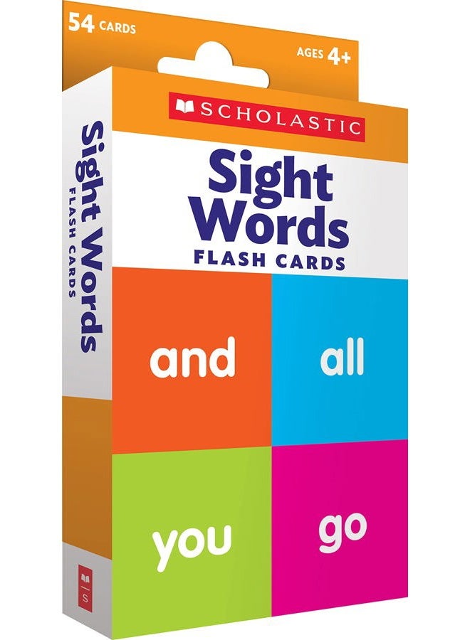 scholastic Flash Cards: Sight Words - Image 1