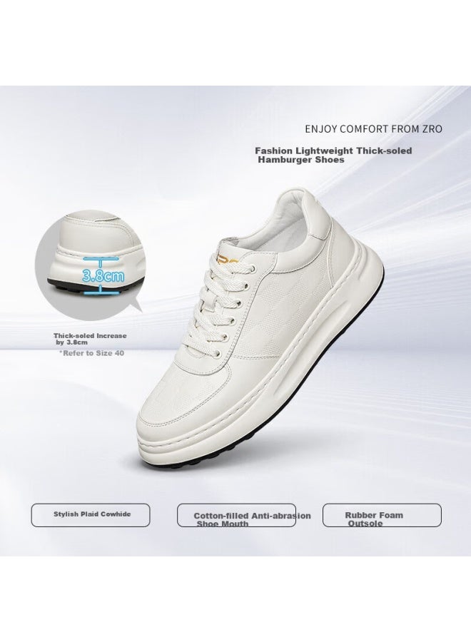 Zero Degree Lightweight Zero Feeling Thick Bottom Suit White Casual Sneakers Men White 43 - Image 2