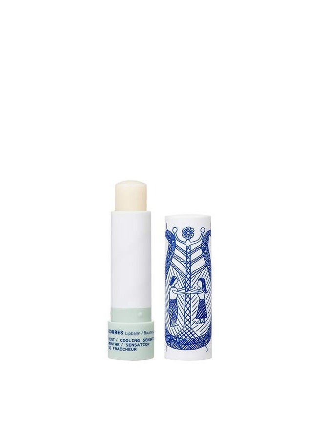 KORRES KORRES Basalm Lip Butters, Clear, Mint, 4.5 g.  - Image 1