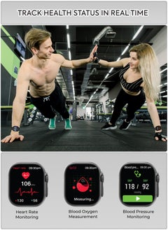 Totulife Storm U Smartwatch with HD display, zinc alloy body, bluetooth calling, IP67 Waterproof, 1 extra strap, 100+ sports modes, Heart rate, sleep, blood pressure, calories monitor & blood oxygen measurement  - Image 3