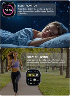 Totulife Storm U Smartwatch with HD display, zinc alloy body, bluetooth calling, IP67 Waterproof, 1 extra strap, 100+ sports modes, Heart rate, sleep, blood pressure, calories monitor & blood oxygen measurement  - Image 5