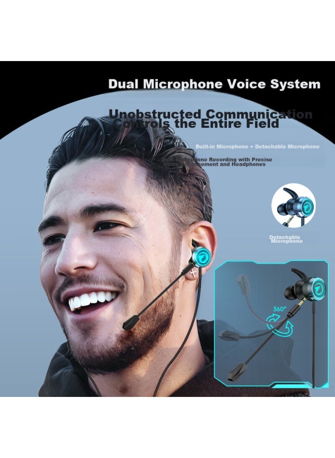 Witgoer Gaming Headset Wired In-ear 7.1 Computer Type-c For Pubg Fps Dedicated Sound Card Headset For Sound Positioning And Peace Elite - Image 2