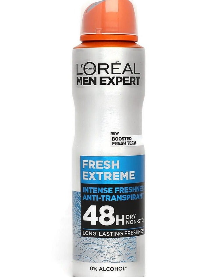 L'OREAL PARIS LOreal Men Expert Fresh Extreme Deodorant Spray With 48H Non-Stop150 Ml - Image 2