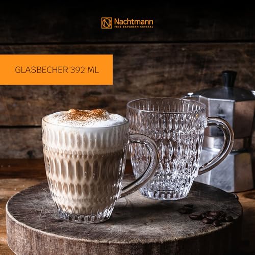 Nachtmann Ethno Set of 2 Glass Hot Drinks Tumblers, Clear - Image 2