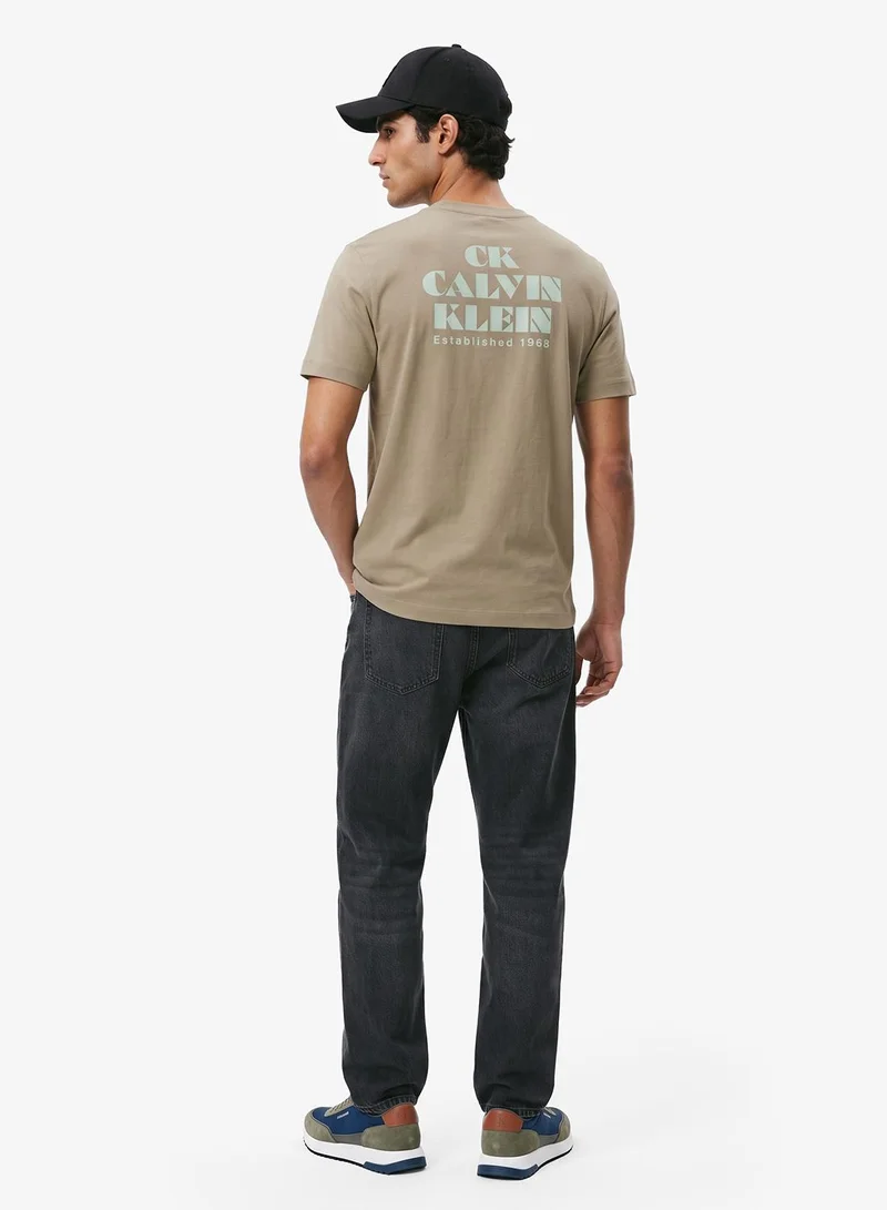 Logo Graphic Crew Neck T-Shirt