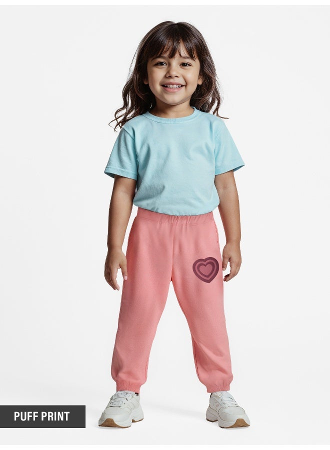 The Souled Store Powerpuff Girls: Blossom Full Sleeve T-Shirt & Leggings Set for Kids - Image 2