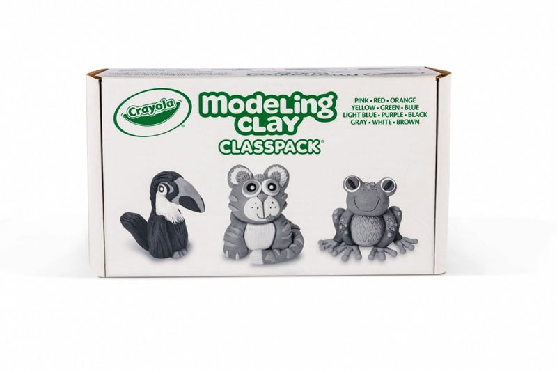 Crayola Modeling Clay Classpack (24 Packs), Bulk Modeling Clay for Kids, 12 Colors, Nontoxic, Classroom Supplies for Kids Arts & Crafts - Image 2