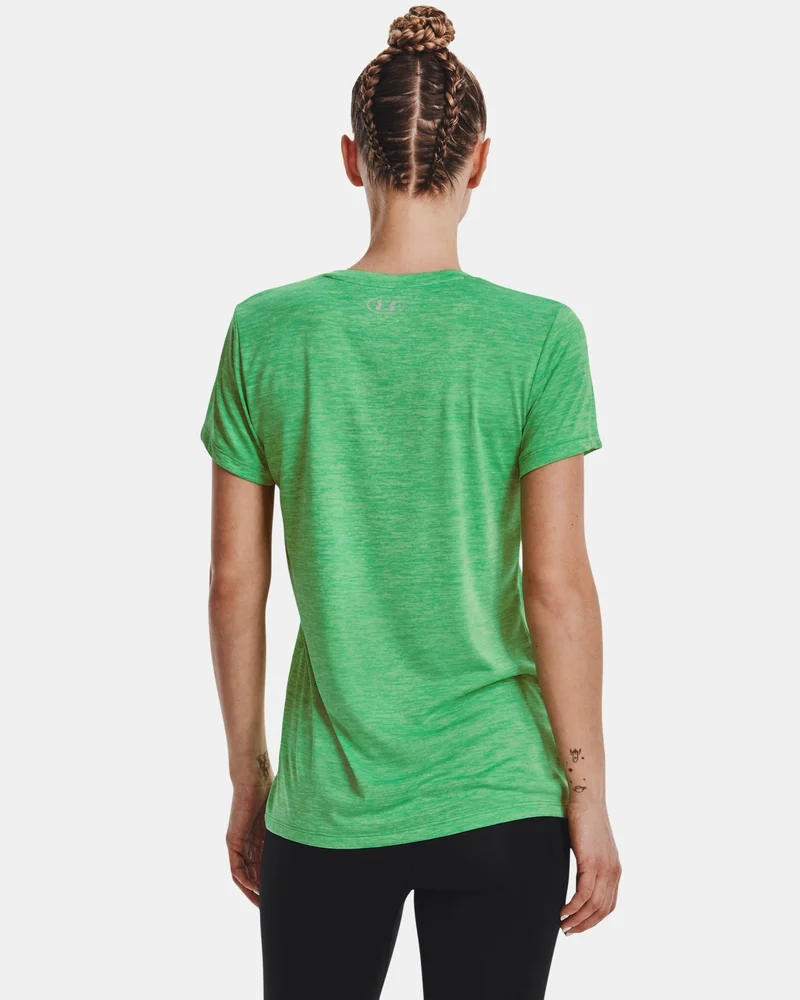 UNDER ARMOUR Women's Tech™ Twist V-Neck Training T-Shirt
