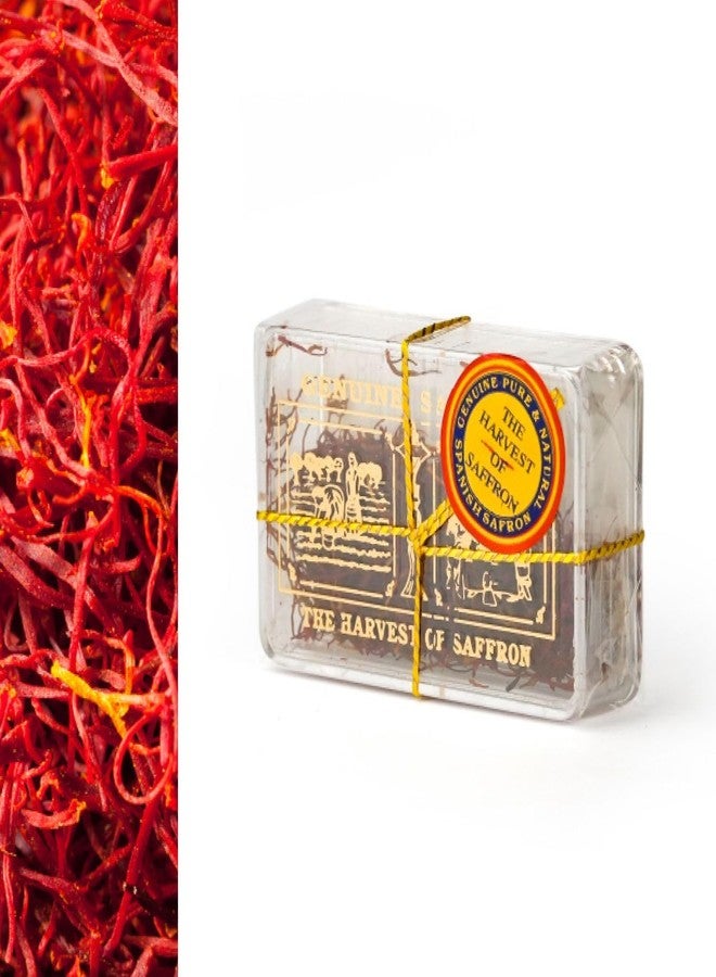 MARKY'S Spanish Saffron Threads La Mancha' Category I Pure & Genuine Natural Spice - 0.03 oz / 1 g - Image 1