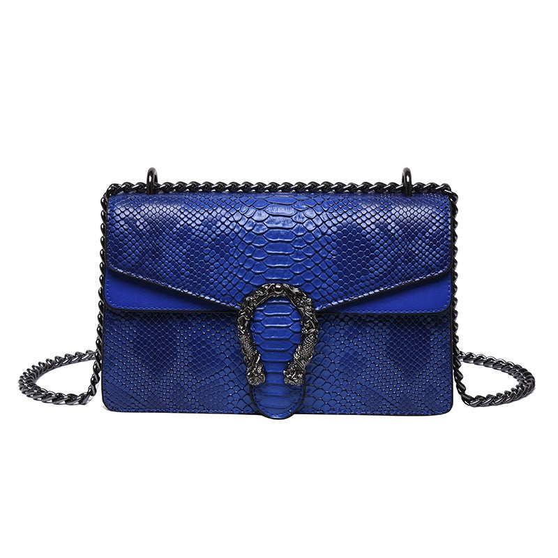 Style Retro Chain Small Square Bag For Women New Trendy Niche Fashion All-Match Shoulder Messenger Bag Bag Bag - Image 1