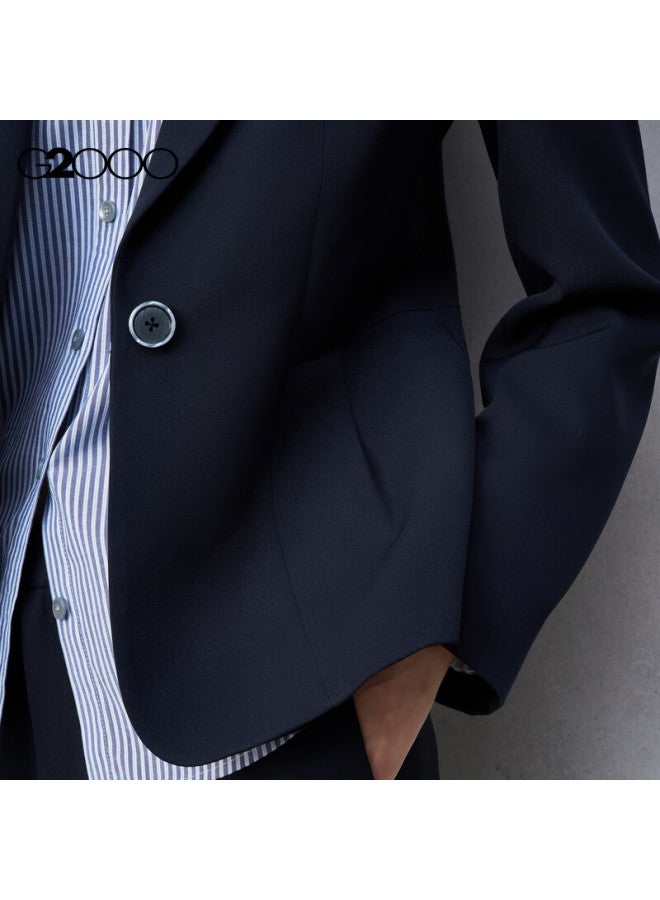 G2000 Women's Autumn Winter Business Slim Fit Blazer With Multi-directional Stretch - Image 2