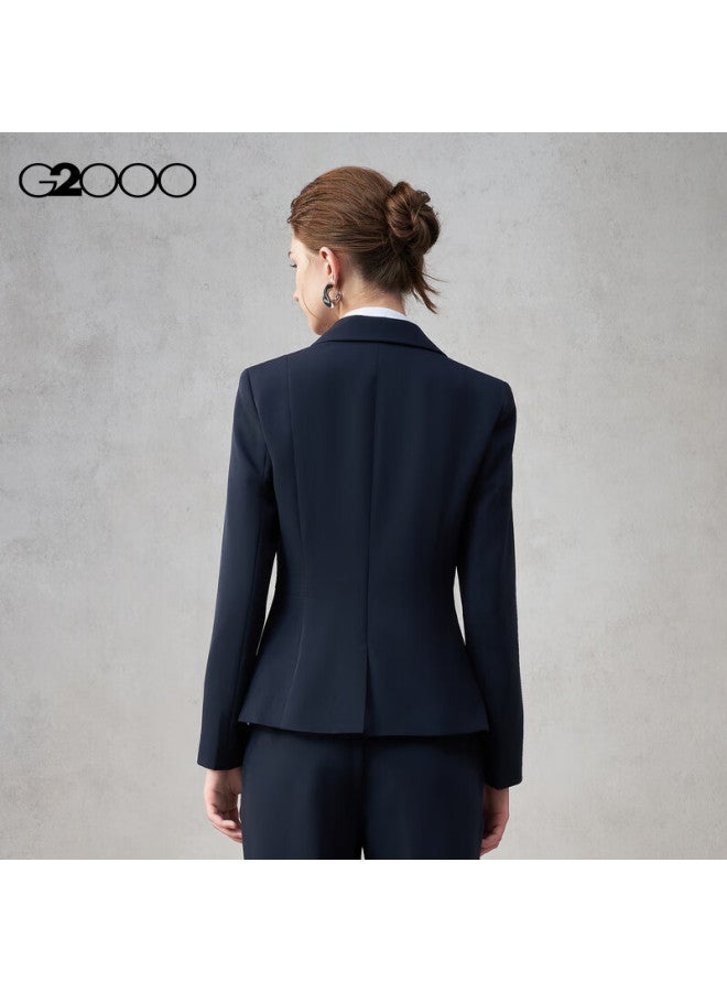 G2000 Women's Autumn Winter Business Slim Fit Blazer With Multi-directional Stretch - Image 1