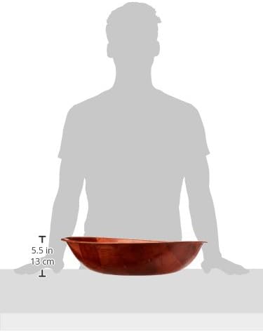 Winco Winco WWB20 Wooden Woven Salad Bowl 20Inch Brown  - Image 2
