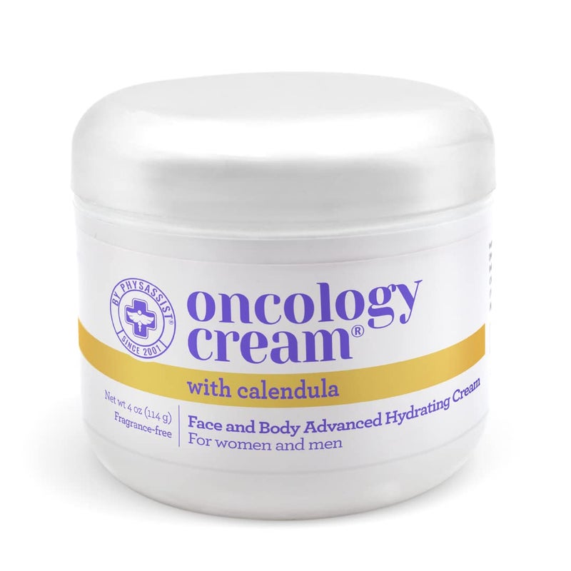 PhysAssist Oncology Calendula Cream Face & Body Advanced Hydrating Cream, for Men & Women after Radio or Chemo. 4 oz jar. - Image 1