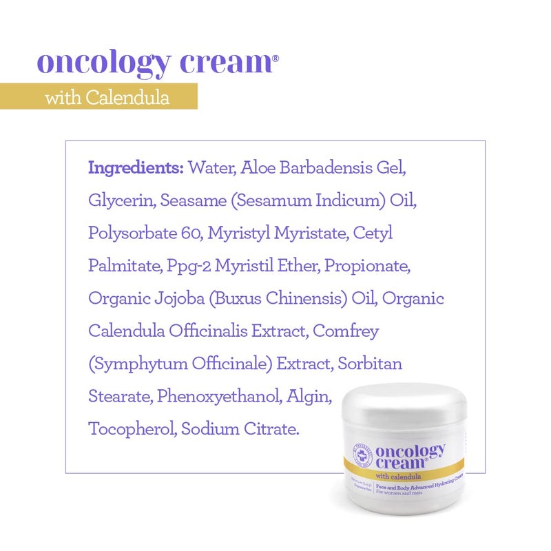 PhysAssist Oncology Calendula Cream Face & Body Advanced Hydrating Cream, for Men & Women after Radio or Chemo. 4 oz jar. - Image 3