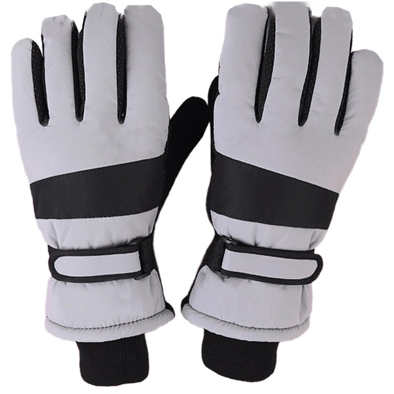 IZUS Men Winter Cold-Weather-Gloves Touchscreen Windproof-Ski-Gloves Thin-Fleece-Thermal Cycling-Mittens Water-Repellent - Image 1