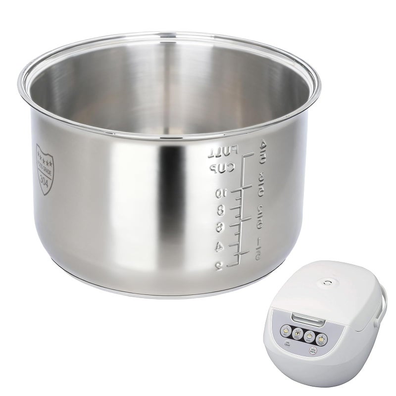 Dukrouk Rice Cooker 55 Cupr Inner Pot Compatible with Tiger JBVA10U Only304 Stainless SteelEasy to Clean and Dishwasher Safe - Image 2