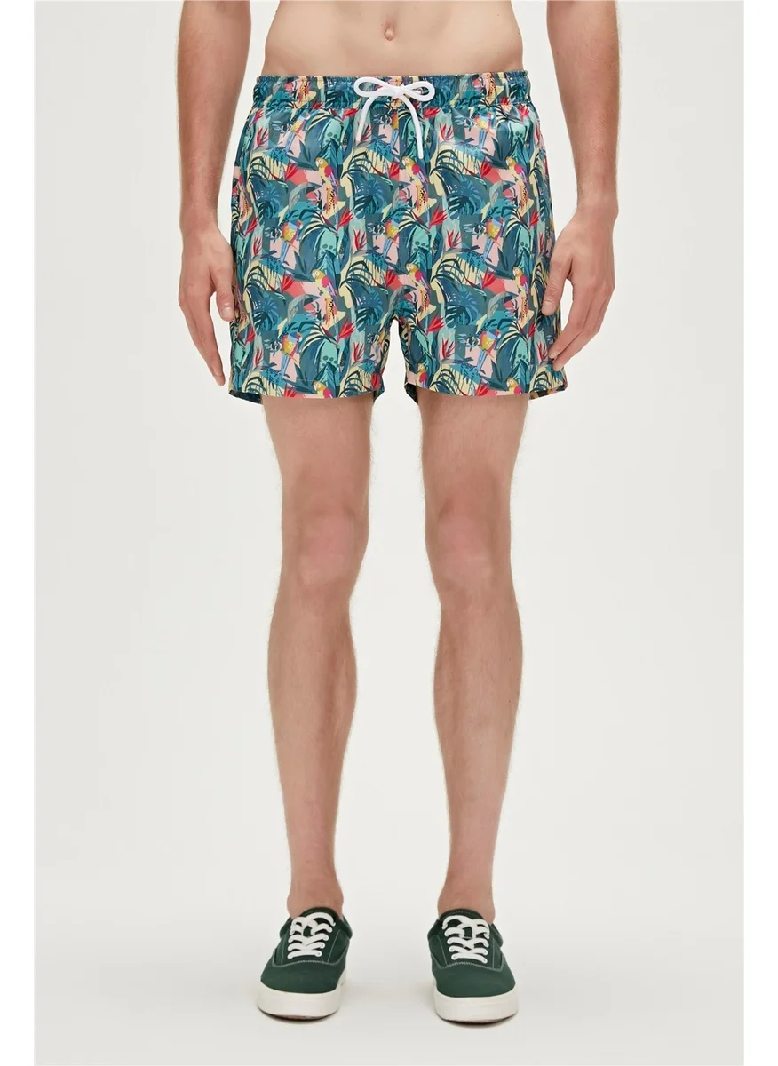 باد بير Parrot Swimshort Dark Green