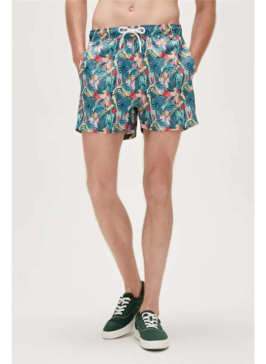 باد بير Parrot Swimshort Dark Green