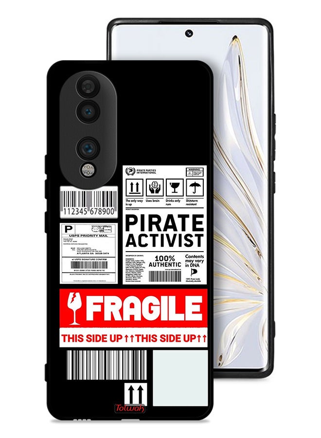 Tolwak Honor 70 Protective Case Cover Private Activist Fragile Sticker - Image 1