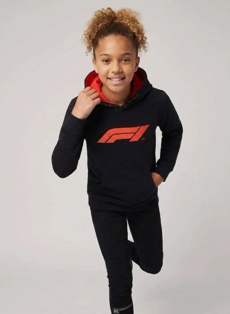 Formula1 F1 Collection Kid's Large Logo Hoodie
