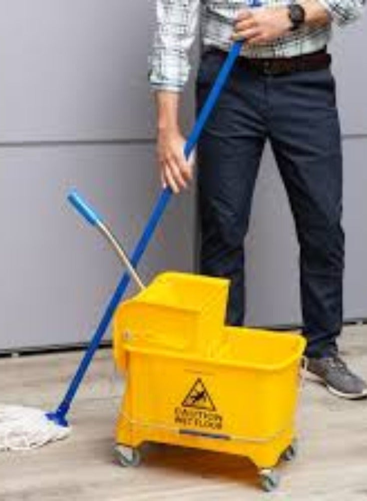 KNP KNP Heavy Duty Mop (32 LTR) is an industrial-grade cleaning tool designed to tackle large-scale cleaning tasks efficiently.  - Image 2