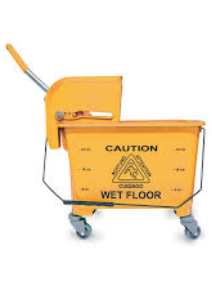 KNP KNP Heavy Duty Mop (32 LTR) is an industrial-grade cleaning tool designed to tackle large-scale cleaning tasks efficiently.  - Image 1