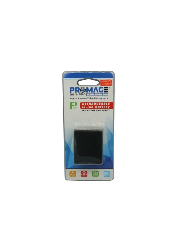 PROMAGE Promage FV100 Camera Battery – 7.4V 2200mAh Li-ion Replacement Battery for Sony Handycam Series - Image 3