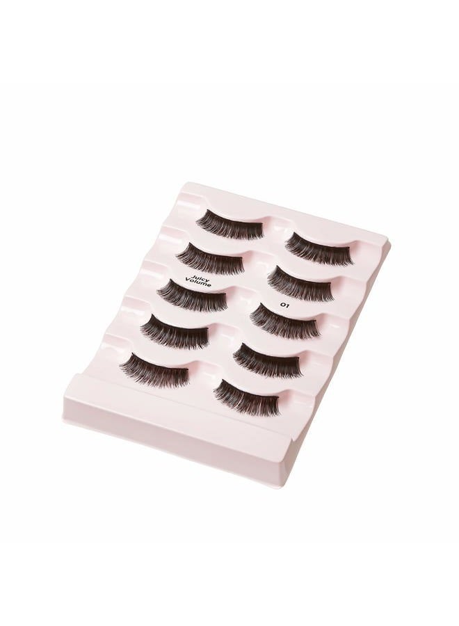 KISS I ENVY Multi Pack Eyelashes Juicy Volume 01 KPEM12  - Image 4