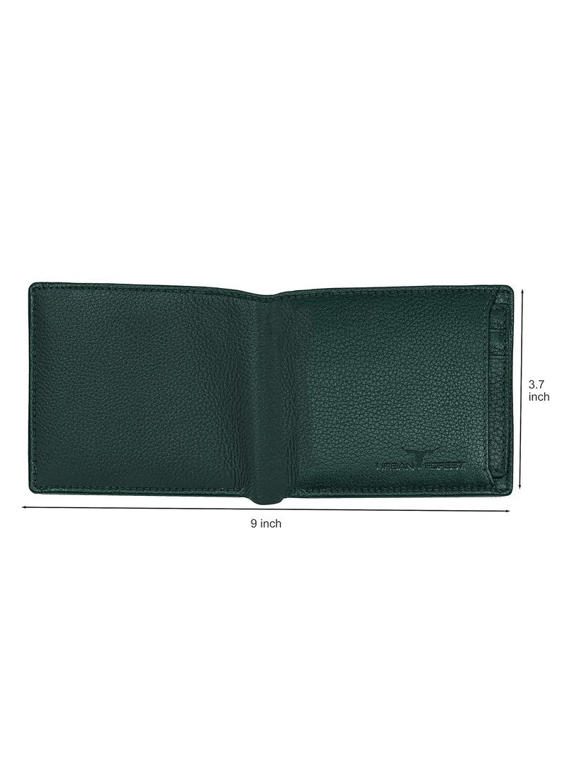 URBAN FOREST Dexter Leather Wallet For Men - Green - Image 5