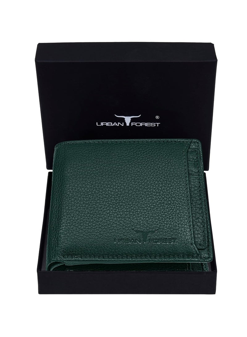URBAN FOREST Dexter Leather Wallet For Men - Green - Image 2