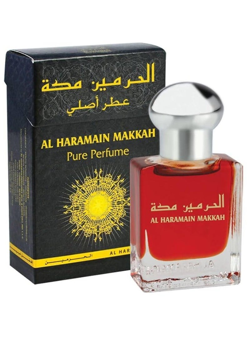 الحرمين زيت مكة للجنسين عطر نقي 15 مل