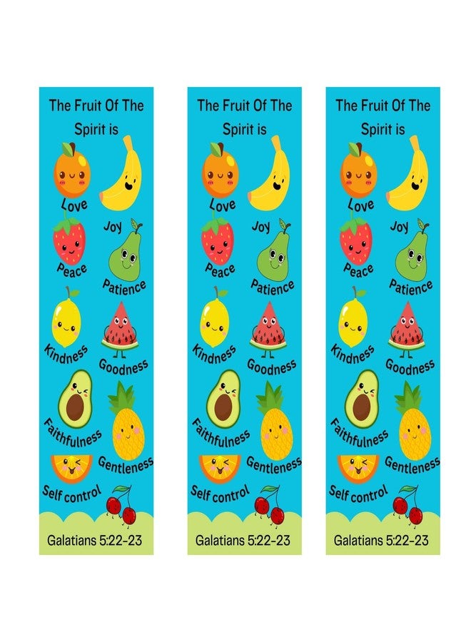 biblebanz Fruit of The Spirit Bookmarks and Pencils Set - 24 Bookmarks & 24 Pencils | Christian Scripture School Supplies, Church Prizes & Faith Gifts - Image 5