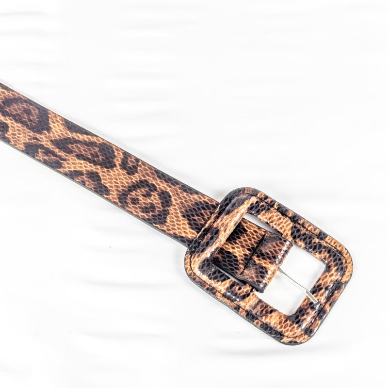 The Black Pearl Accessories Leather Brown Black Waist Belt For Her - Image 2