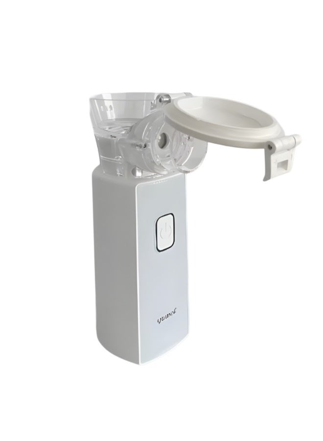 Yuwell You'll Portable Nebulizer Steam Inhaler, Small, Quiet, Fine Mist Nebulizer for Treating Coughs, Asthma, and Breathing Problems, Gray - Image 3